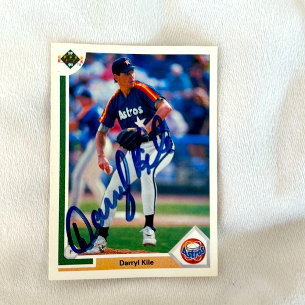 Houston Astros MLB card